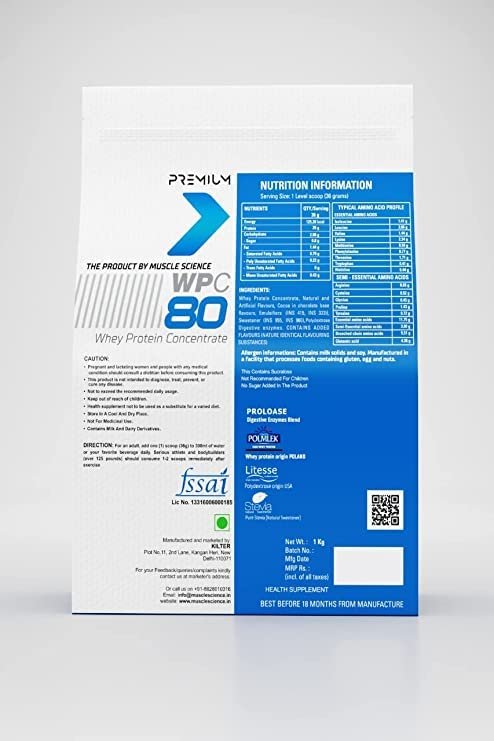 Premium Whey WPC 80 with 25g protein/Scoop.| 5.5 g BCAA - Image 2