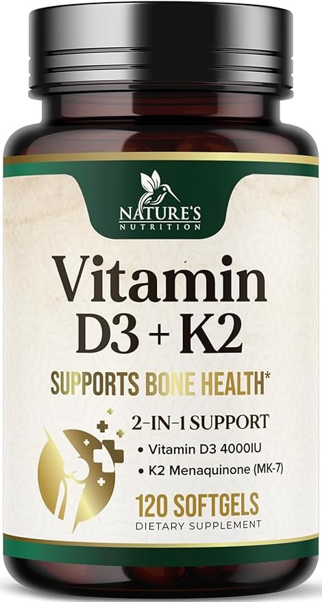 Applied NutritionD3+K2 4000IU, 100 MEG | 120 Softgels