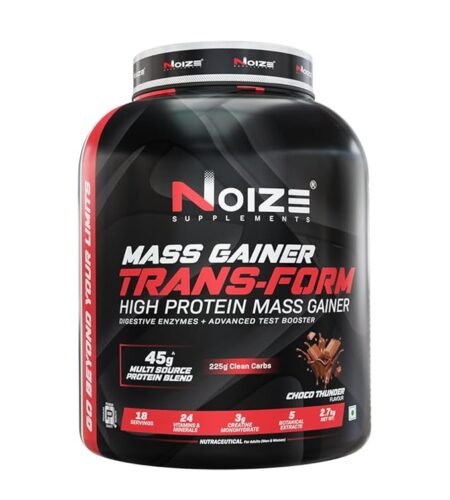 Noizefit Mass Gainer Transform  | 2.7kg, KHEER DELIGHT