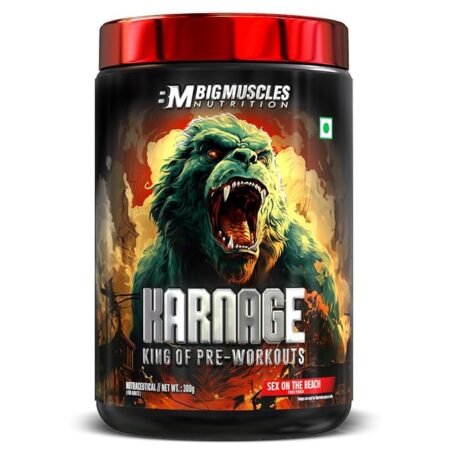 Bigmuscles Nutrition Karnage Pre workout | 60 Servings
