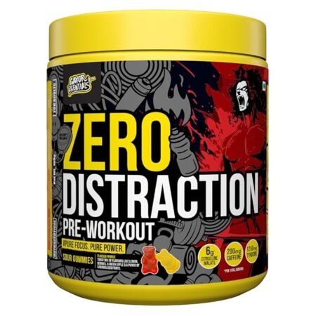 Gayor Essentials Zero Distraction Pre Workout Powder | 169g
