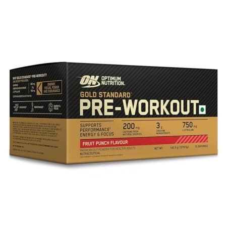 Optimum Nutrition (ON) Gold Standard Pre-Workout- 142.5g/15 single serve packs