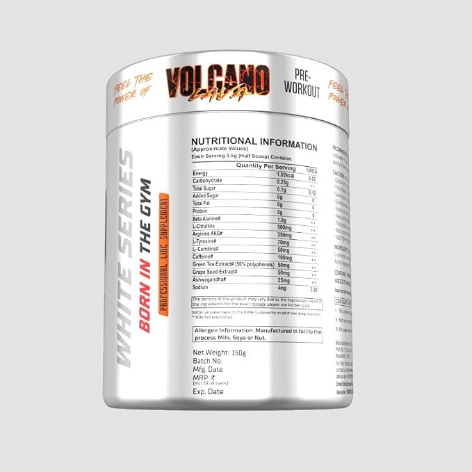 Muscle Science Volcano Pre Workout | 42 Servings - Image 2