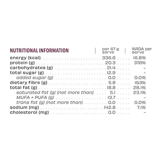 The Whole Truth - High Protein Double Cocoa 20g Protein Bar - Pack of 5 x 67g each - Image 3