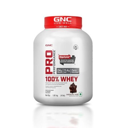 GNC Pro Performance 100% Whey Protein | 4 lbs, 1.81 Kg | Muscle Growth