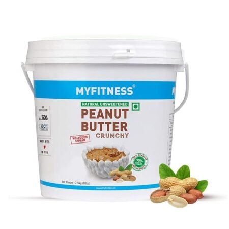 MYFITNESS All Natural Peanut Butter Crunchy | 2.5kg