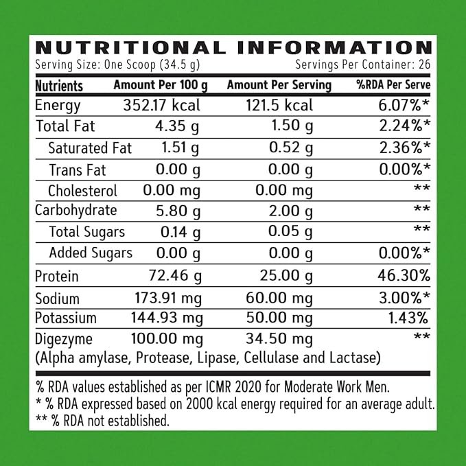 GNC AMP Plant Isolate Protein | 2 lbs | 26 Servings| - Image 3