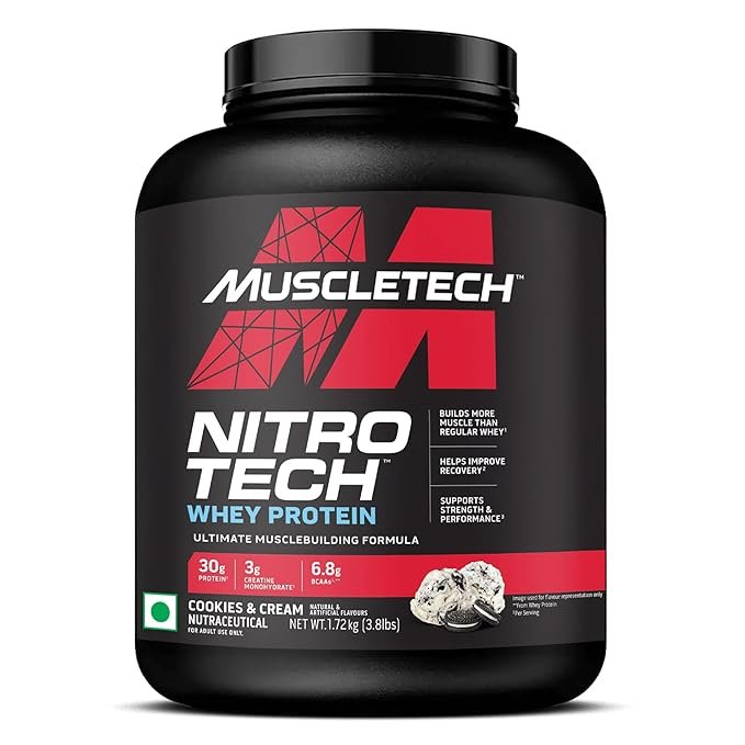 MuscleTech Nitro-Tech Whey Protein | 1.72kg (3.8lbs)