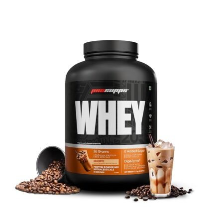 Prosupps Whey Protein Powder - Cold Coffee (2kg) | 26g Protein