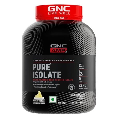 GNC AMP Pure Isolate 1.8KG/4LB | 33 Servings