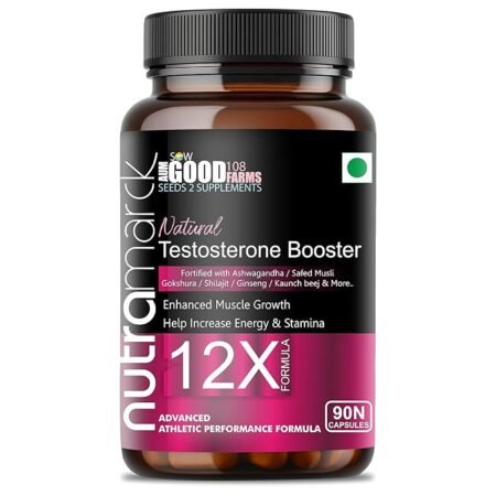 NUtraMarc Sports Testosterone Booster Capsules | 90 Count
