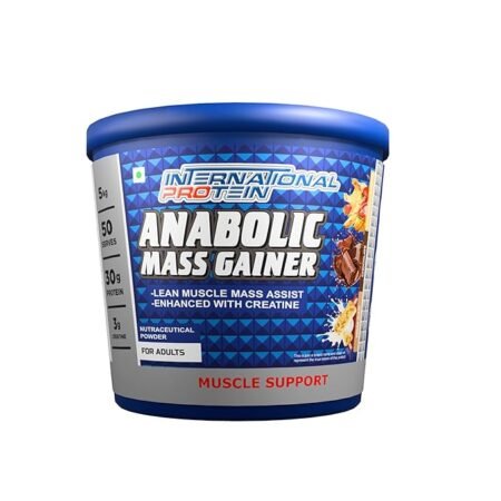 International Protein Anabolic Mass Gainer | 5kg (11lbs) with 30g Protein