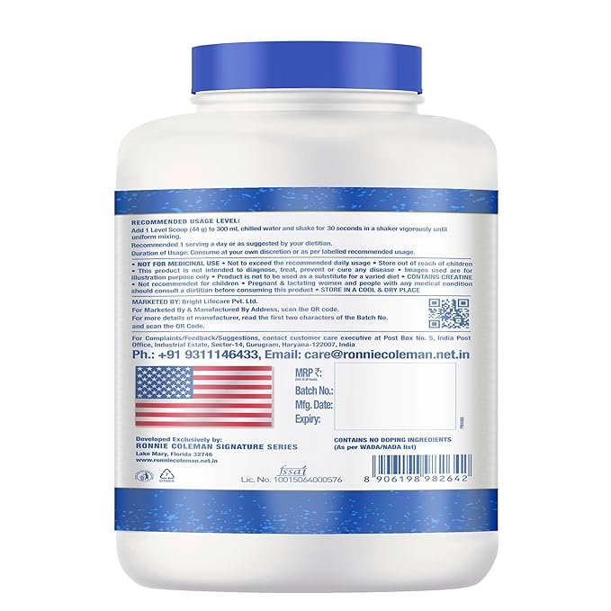 Ronnie Coleman Signature Series Pro-Antium Whey Protein, Double Chocolate (52 Servings, 2.27kg / 5lbs) - Image 2