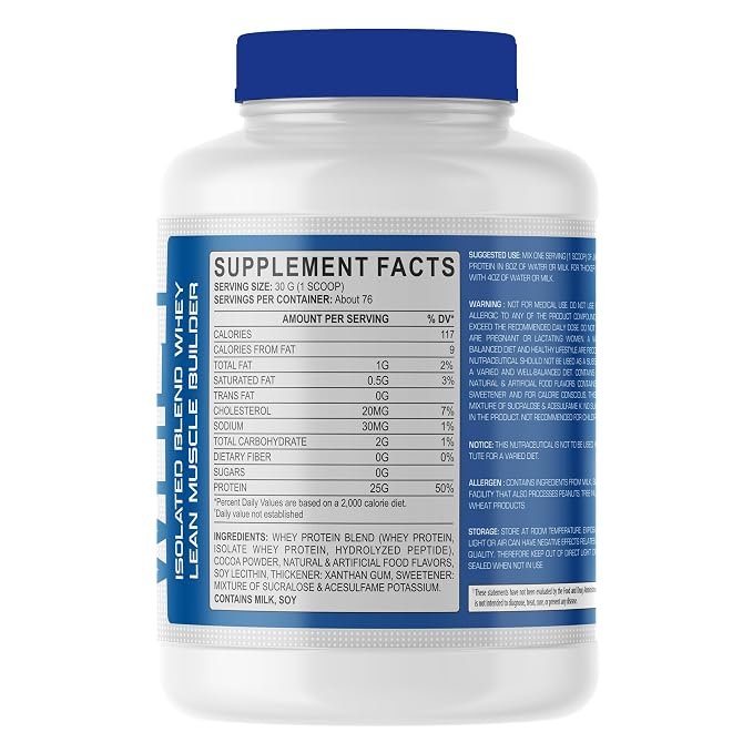 JACK'S NUTRITION Whey Protein 5Lb/2.27Kg | 25g Protein - Image 3