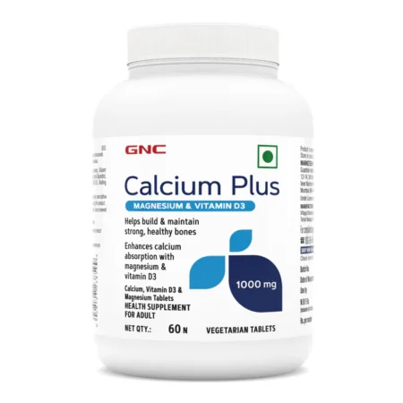 GNC Calcium Plus 1000mg | 60 Tablets