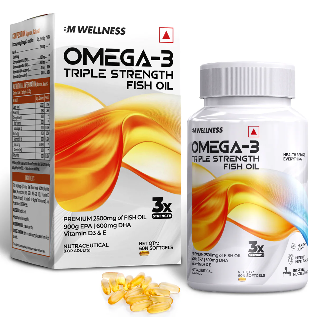 Big Muscle Fish Oil | 60 Capsule