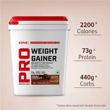 GNC PRO PERFORMANCE WEIGHT GAINER 5 KG | 10 SERVINGS | 73G PROTEIN