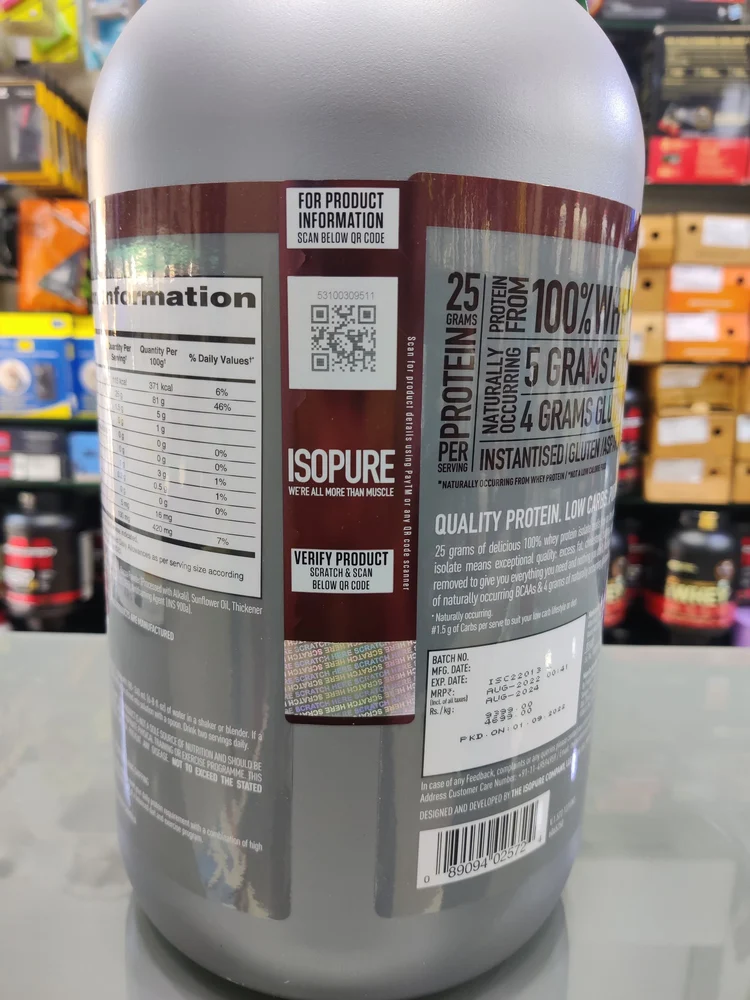 GLANBIA ISOPURE | 2KG - Image 3