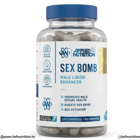Applied Nutrition Sex Bomb Male Libido Enhancer | 120 Capsules