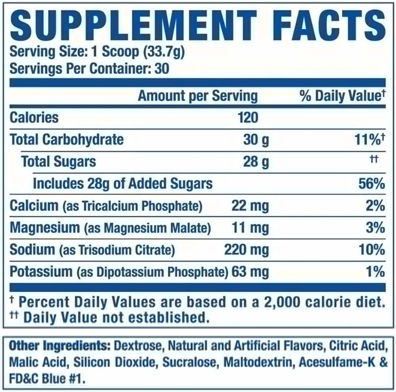 Ronnie Coleman King Carbs - 1 KG - Image 2